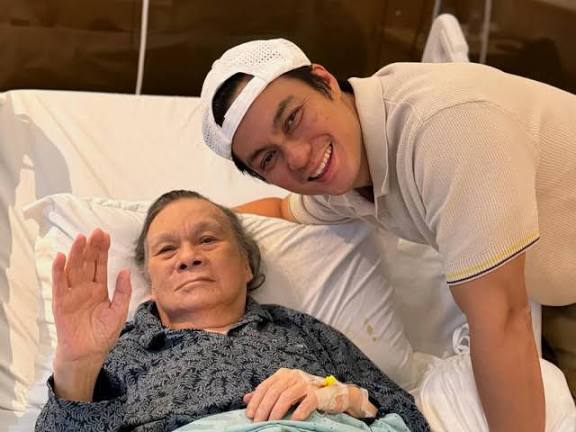 Baim Wong dan Ayahnya